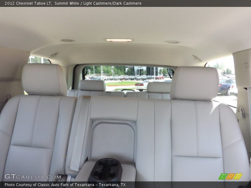 Summit White / Light Cashmere/Dark Cashmere 2012 Chevrolet Tahoe LT