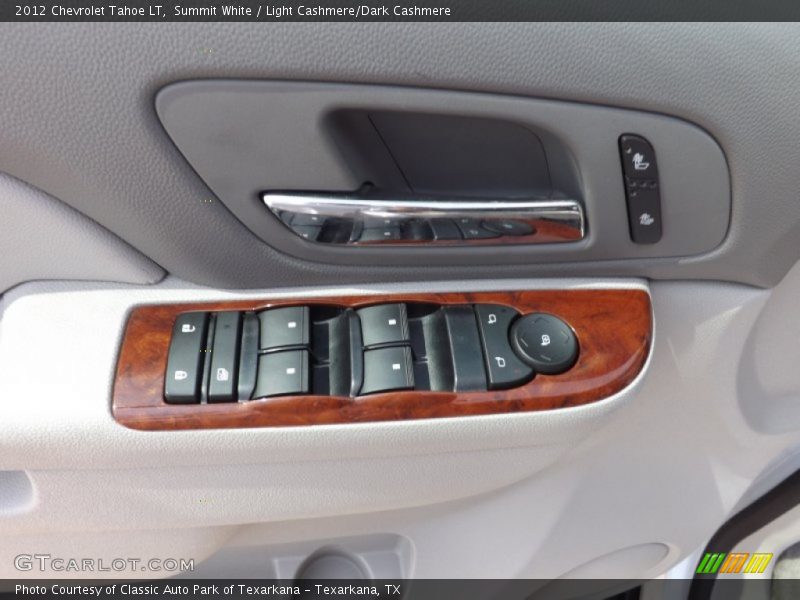 Summit White / Light Cashmere/Dark Cashmere 2012 Chevrolet Tahoe LT