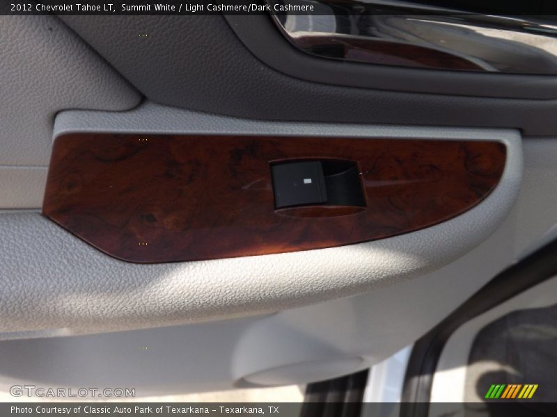 Summit White / Light Cashmere/Dark Cashmere 2012 Chevrolet Tahoe LT