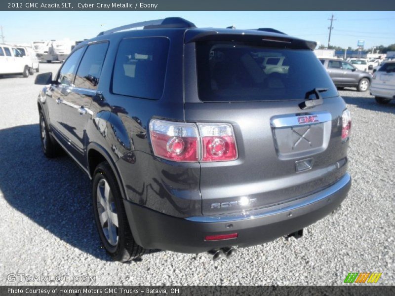 Cyber Gray Metallic / Ebony 2012 GMC Acadia SLT