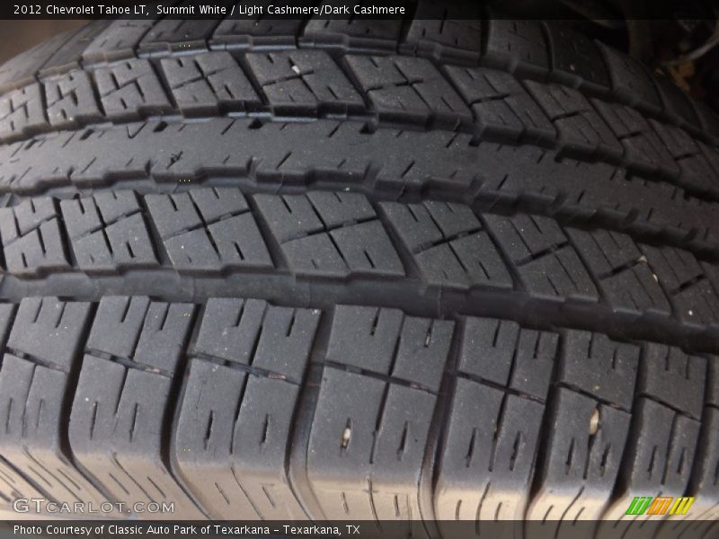 Summit White / Light Cashmere/Dark Cashmere 2012 Chevrolet Tahoe LT