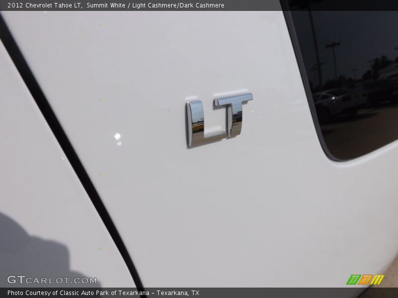 Summit White / Light Cashmere/Dark Cashmere 2012 Chevrolet Tahoe LT