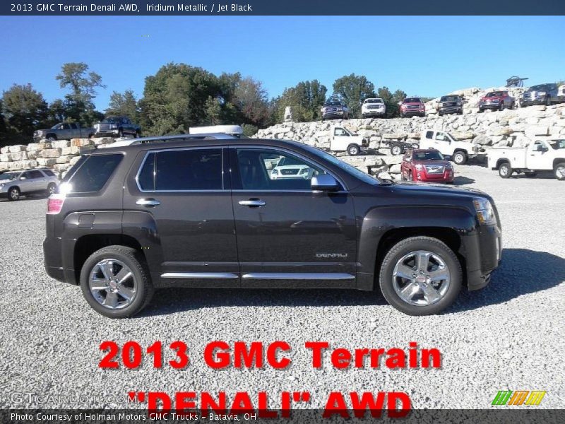 Iridium Metallic / Jet Black 2013 GMC Terrain Denali AWD