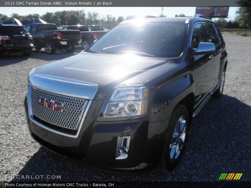 Iridium Metallic / Jet Black 2013 GMC Terrain Denali AWD