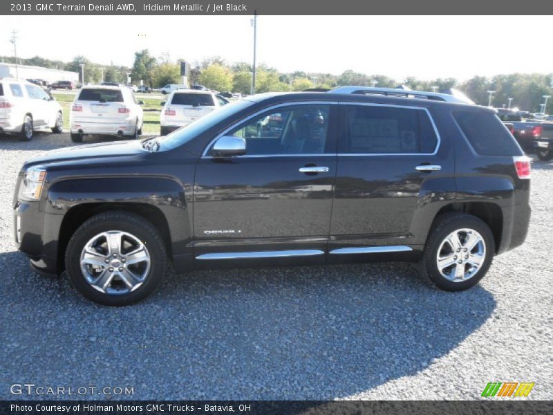 Iridium Metallic / Jet Black 2013 GMC Terrain Denali AWD
