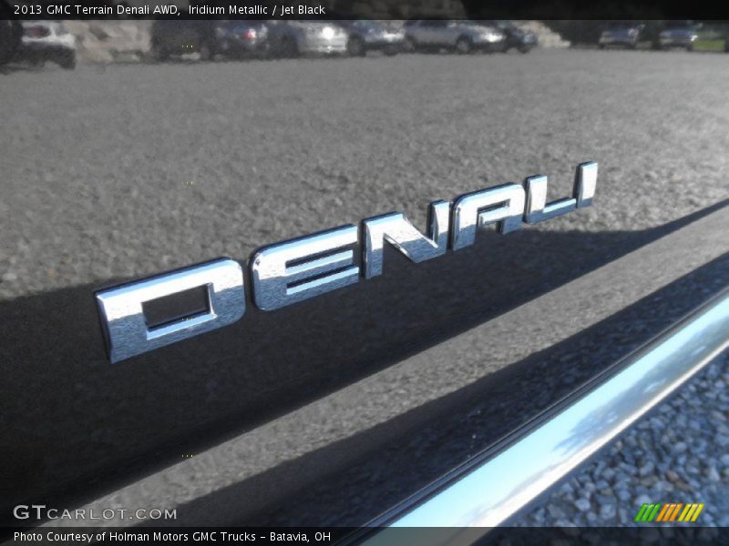 Iridium Metallic / Jet Black 2013 GMC Terrain Denali AWD