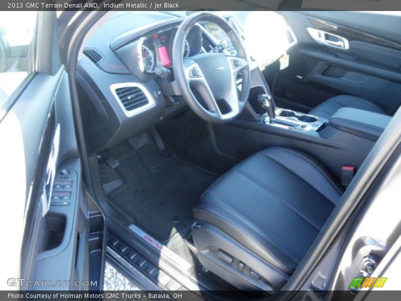 Iridium Metallic / Jet Black 2013 GMC Terrain Denali AWD