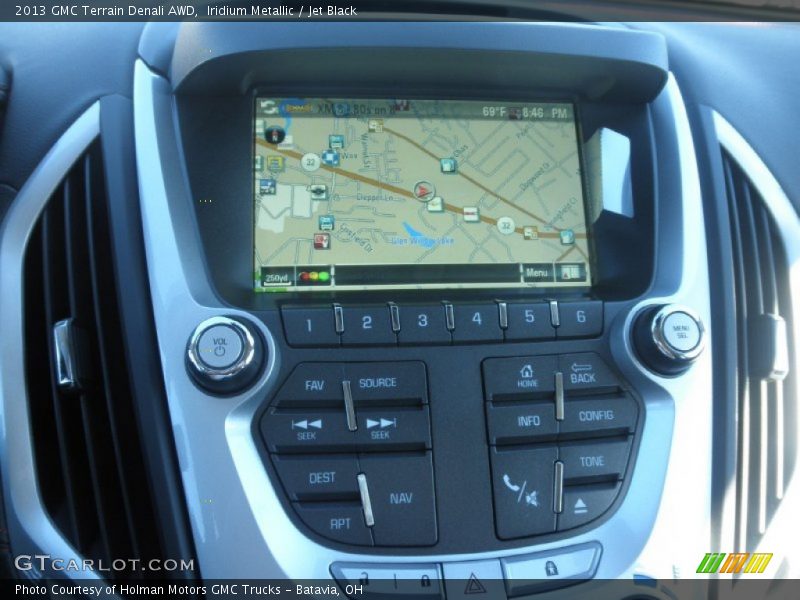 Navigation of 2013 Terrain Denali AWD