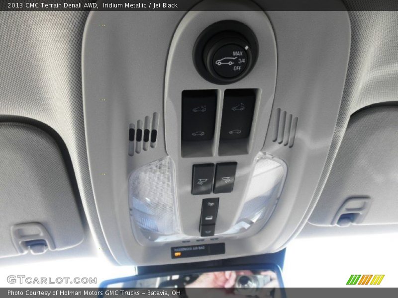 Iridium Metallic / Jet Black 2013 GMC Terrain Denali AWD