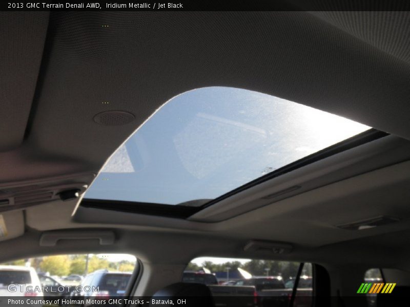 Iridium Metallic / Jet Black 2013 GMC Terrain Denali AWD