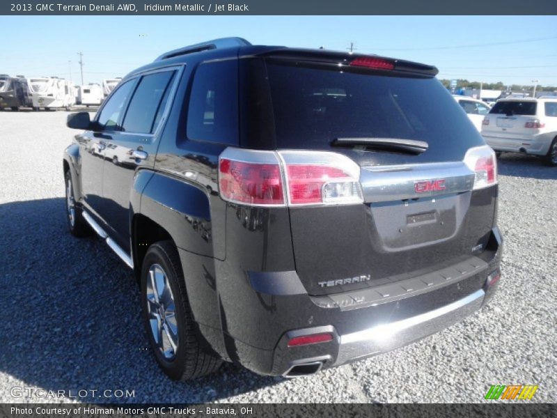 Iridium Metallic / Jet Black 2013 GMC Terrain Denali AWD