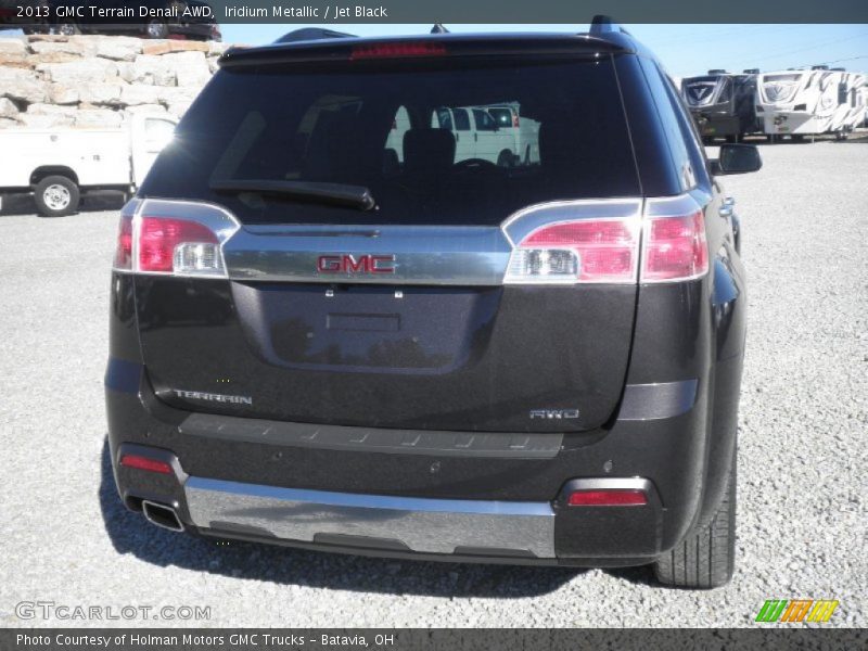 Iridium Metallic / Jet Black 2013 GMC Terrain Denali AWD