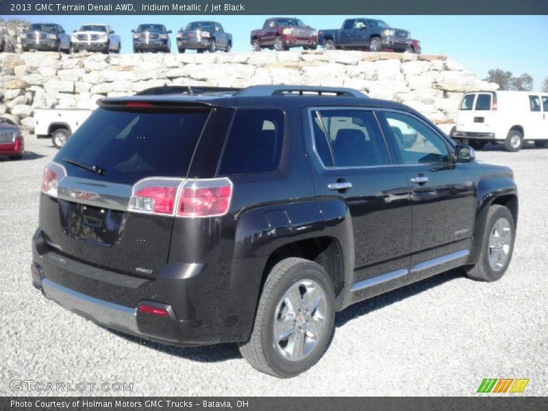 Iridium Metallic / Jet Black 2013 GMC Terrain Denali AWD