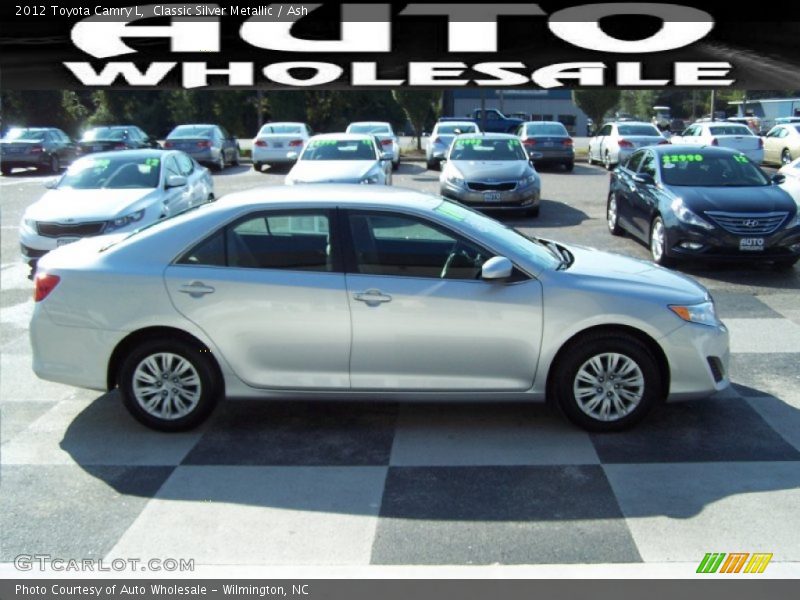 Classic Silver Metallic / Ash 2012 Toyota Camry L