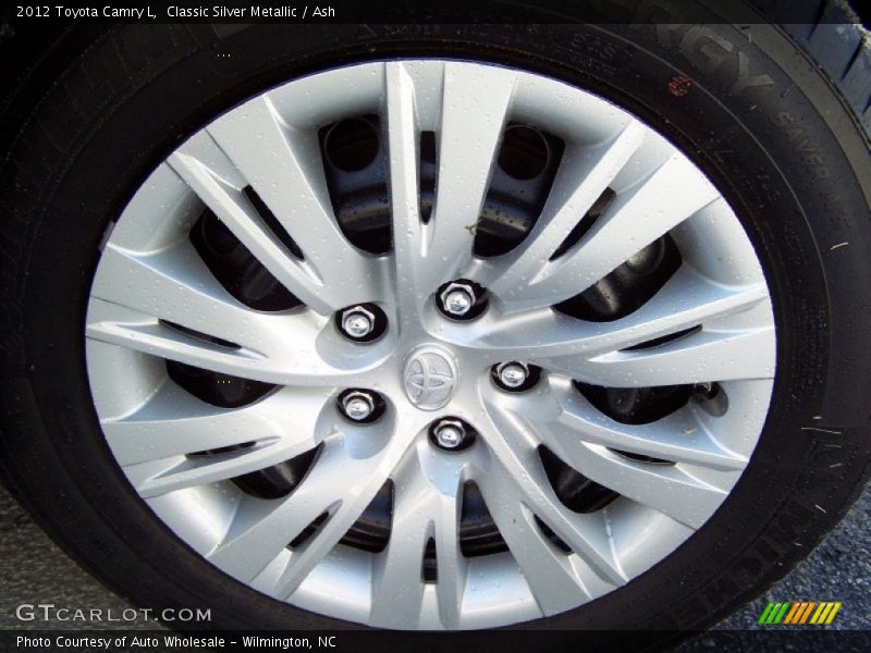 Classic Silver Metallic / Ash 2012 Toyota Camry L