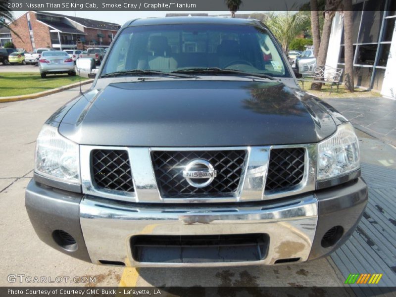 Smoke Gray / Graphite/Titanium 2005 Nissan Titan SE King Cab