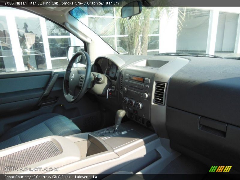 Smoke Gray / Graphite/Titanium 2005 Nissan Titan SE King Cab