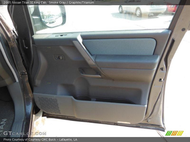 Smoke Gray / Graphite/Titanium 2005 Nissan Titan SE King Cab