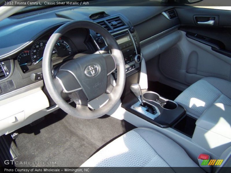 Classic Silver Metallic / Ash 2012 Toyota Camry L