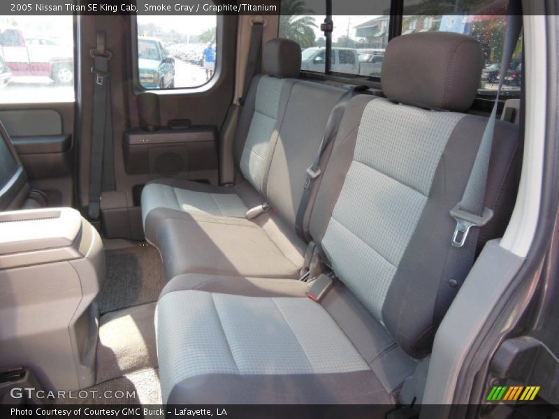 Smoke Gray / Graphite/Titanium 2005 Nissan Titan SE King Cab