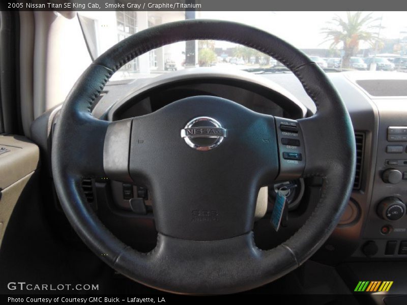 Smoke Gray / Graphite/Titanium 2005 Nissan Titan SE King Cab