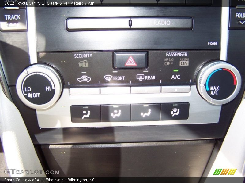 Classic Silver Metallic / Ash 2012 Toyota Camry L