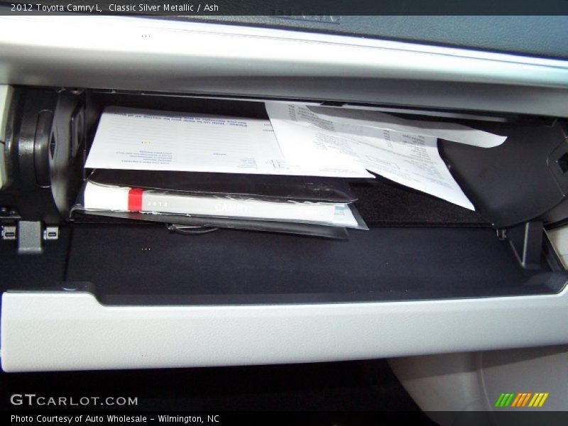 Classic Silver Metallic / Ash 2012 Toyota Camry L