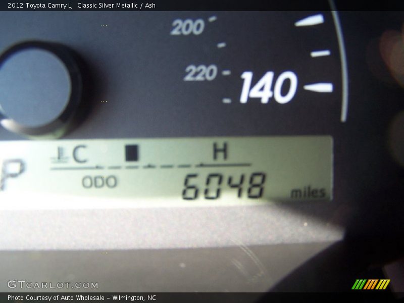 Classic Silver Metallic / Ash 2012 Toyota Camry L