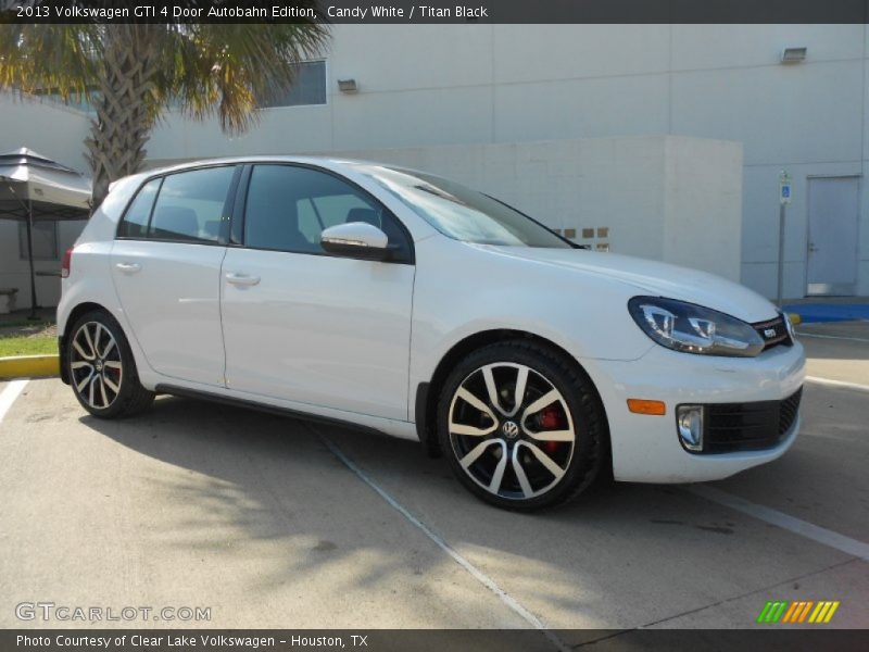 Candy White / Titan Black 2013 Volkswagen GTI 4 Door Autobahn Edition