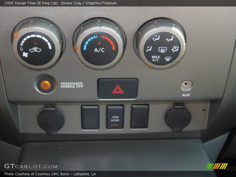 Smoke Gray / Graphite/Titanium 2005 Nissan Titan SE King Cab