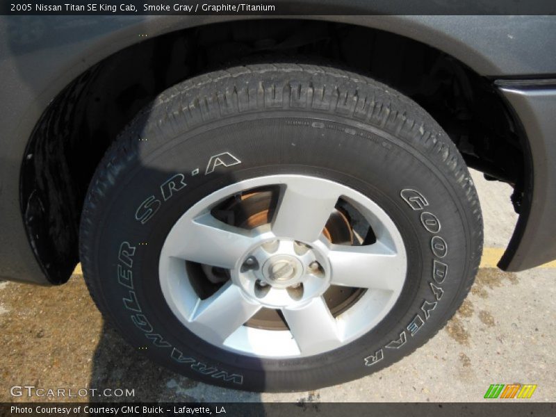 Smoke Gray / Graphite/Titanium 2005 Nissan Titan SE King Cab