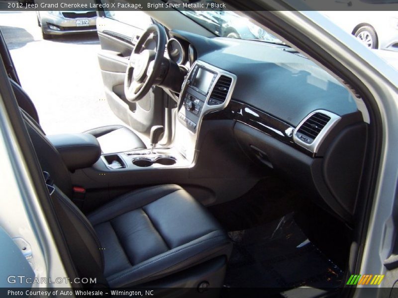 Bright Silver Metallic / Black 2012 Jeep Grand Cherokee Laredo X Package
