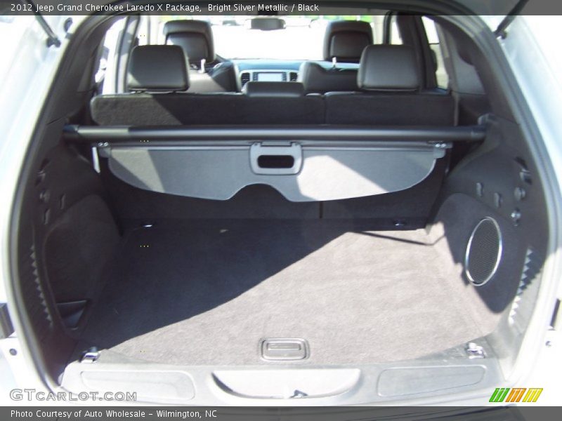 Bright Silver Metallic / Black 2012 Jeep Grand Cherokee Laredo X Package