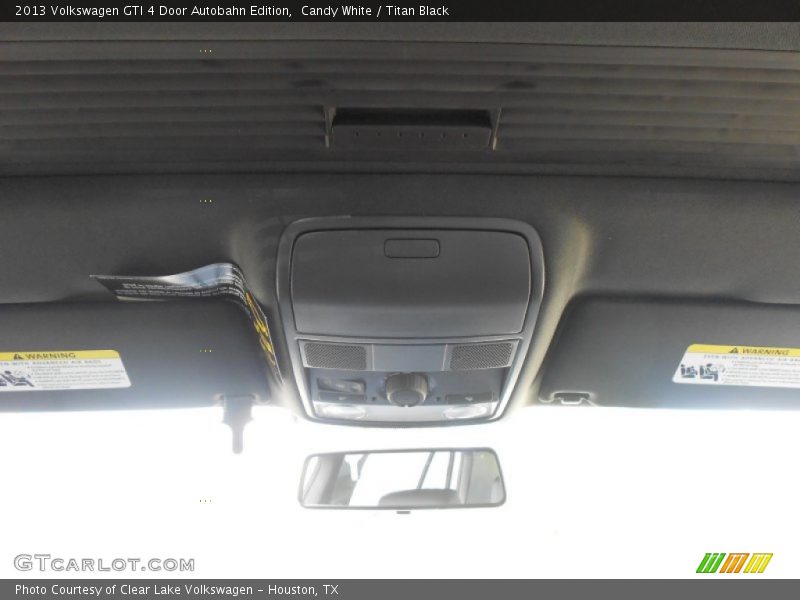 Candy White / Titan Black 2013 Volkswagen GTI 4 Door Autobahn Edition