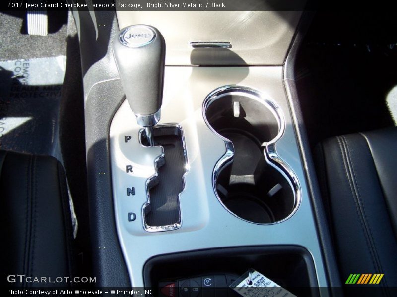 Bright Silver Metallic / Black 2012 Jeep Grand Cherokee Laredo X Package