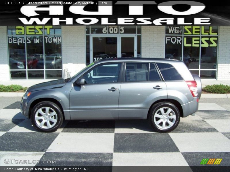 Slate Grey Metallic / Black 2010 Suzuki Grand Vitara Limited