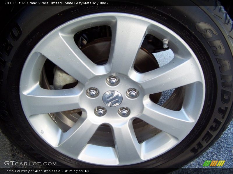 Slate Grey Metallic / Black 2010 Suzuki Grand Vitara Limited