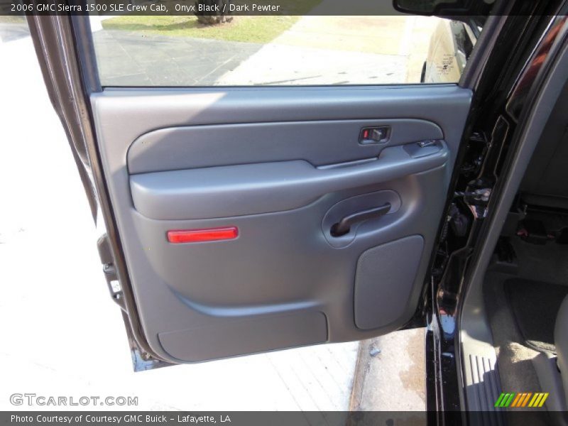 Onyx Black / Dark Pewter 2006 GMC Sierra 1500 SLE Crew Cab