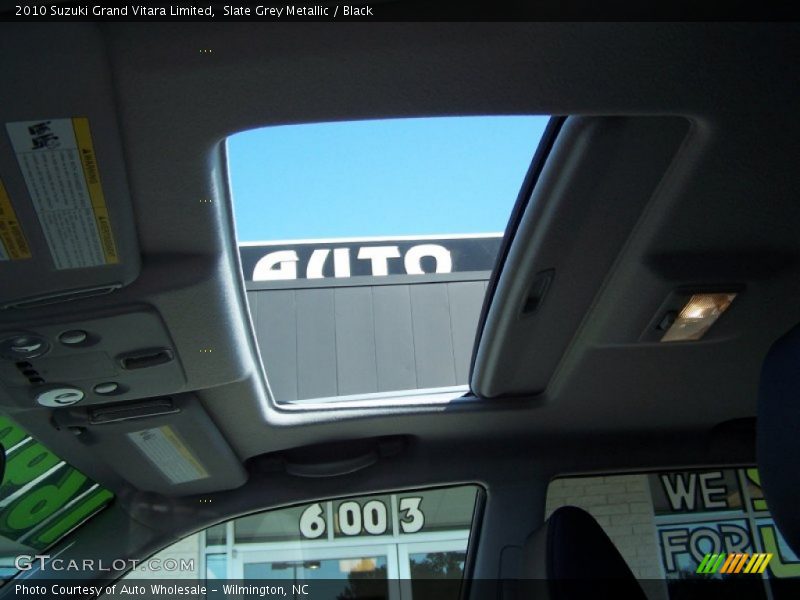 Slate Grey Metallic / Black 2010 Suzuki Grand Vitara Limited