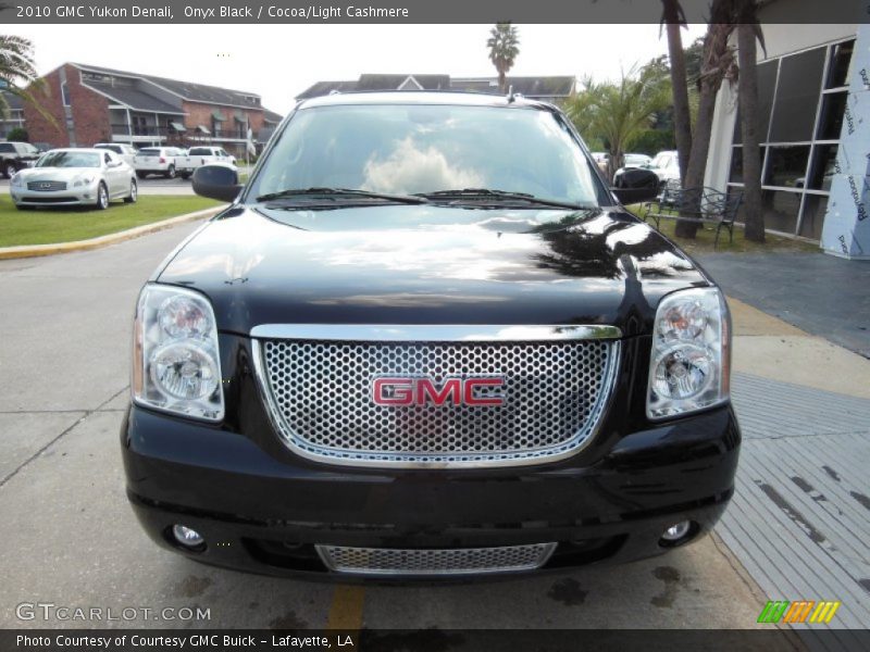 Onyx Black / Cocoa/Light Cashmere 2010 GMC Yukon Denali