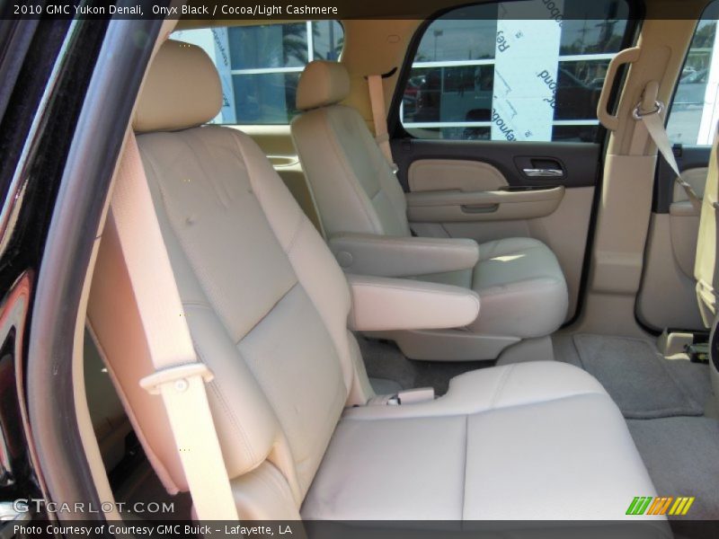 Onyx Black / Cocoa/Light Cashmere 2010 GMC Yukon Denali
