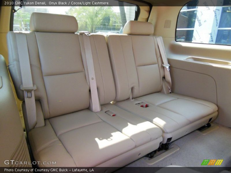 Onyx Black / Cocoa/Light Cashmere 2010 GMC Yukon Denali