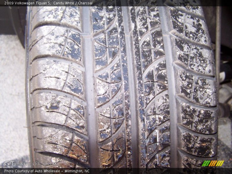 Candy White / Charcoal 2009 Volkswagen Tiguan S