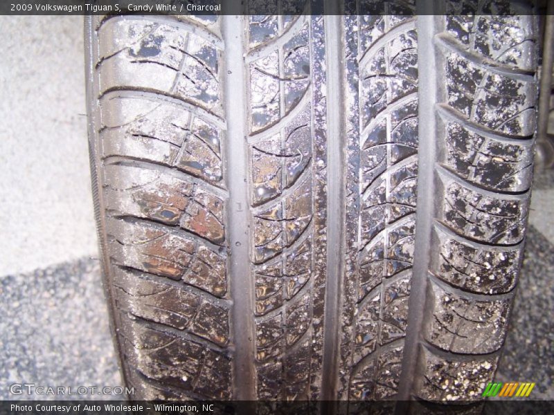 Candy White / Charcoal 2009 Volkswagen Tiguan S