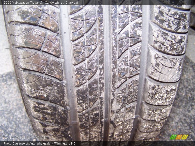 Candy White / Charcoal 2009 Volkswagen Tiguan S