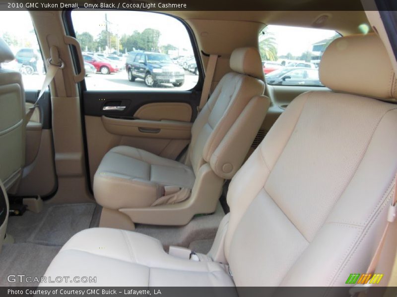 Onyx Black / Cocoa/Light Cashmere 2010 GMC Yukon Denali