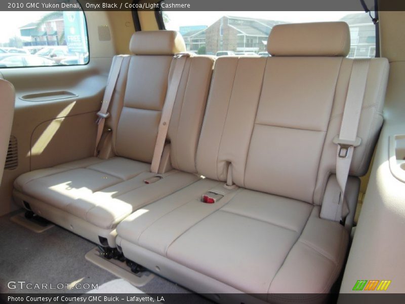 Onyx Black / Cocoa/Light Cashmere 2010 GMC Yukon Denali
