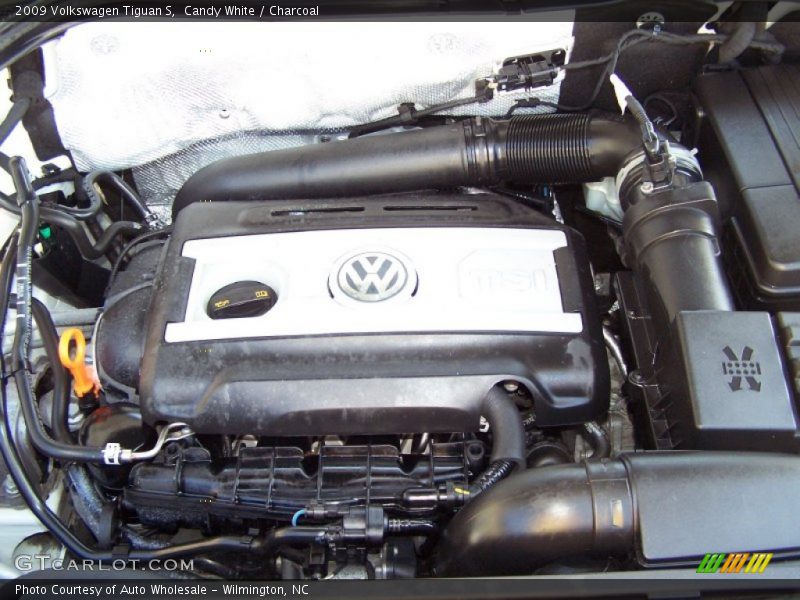 Candy White / Charcoal 2009 Volkswagen Tiguan S