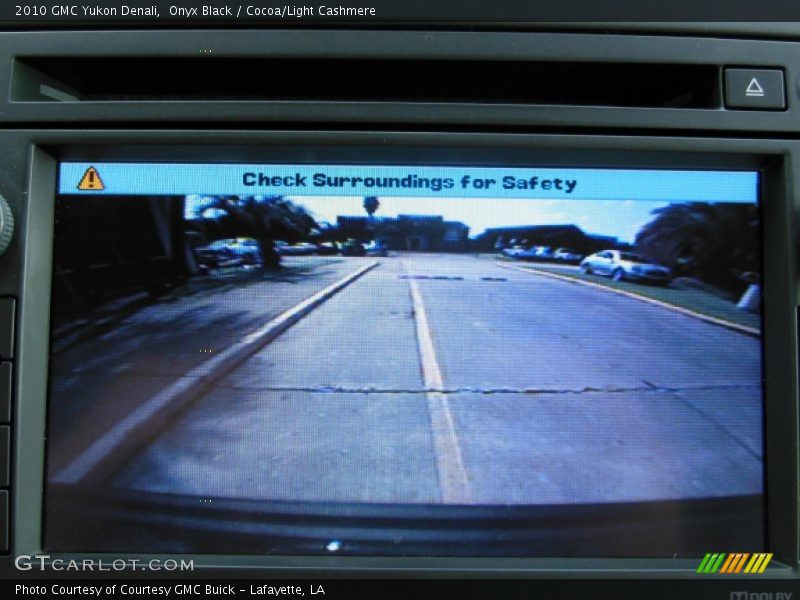 Onyx Black / Cocoa/Light Cashmere 2010 GMC Yukon Denali