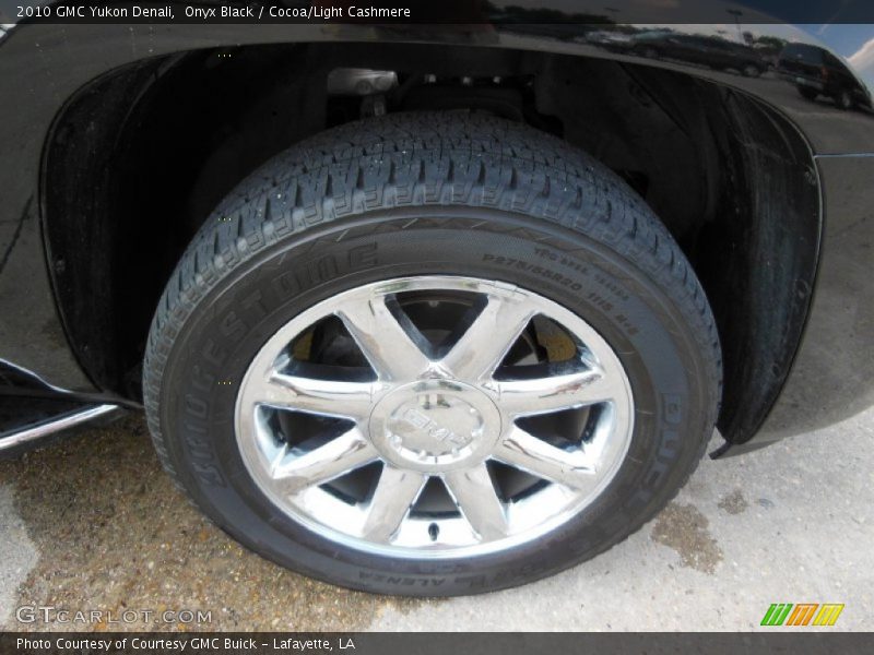 Onyx Black / Cocoa/Light Cashmere 2010 GMC Yukon Denali